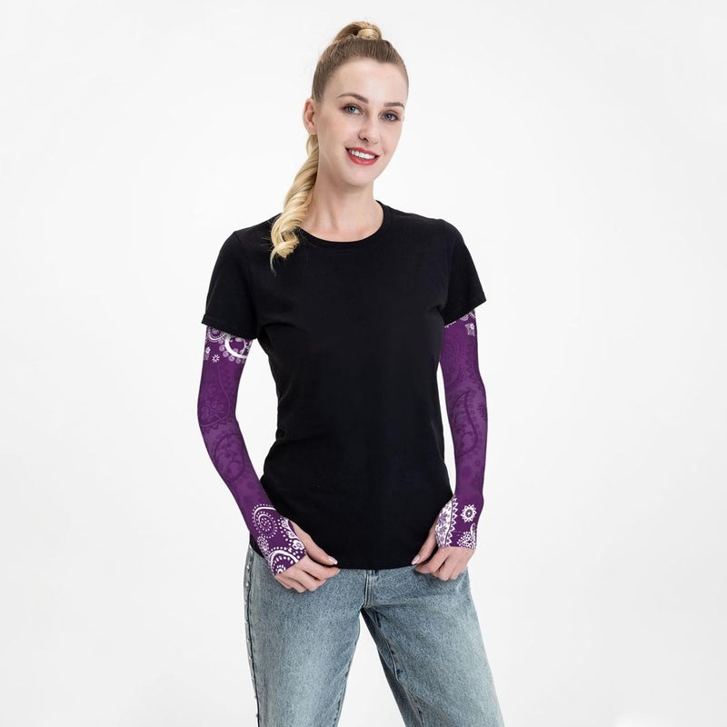 ANSGSD Gardening Sleeves For Women Men, Farm Sun Protection Thorn Proof Cooling Arm Sleeves Cover Arms For Garden Sports - Image 5